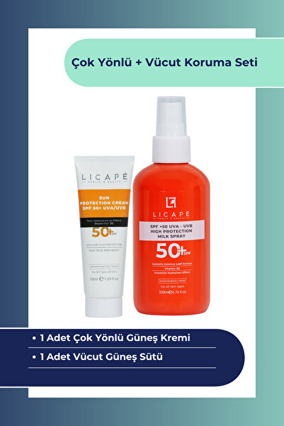 Licape Çok Yönlü + Vücut Koruma Seti