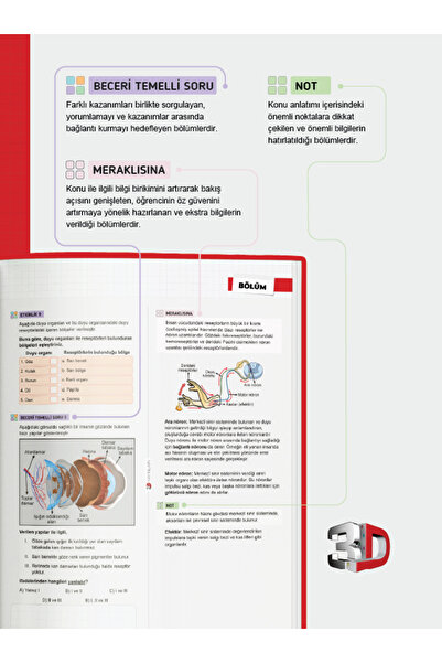 3D Yayınları AYT Biyoloji Defter Video Destekli