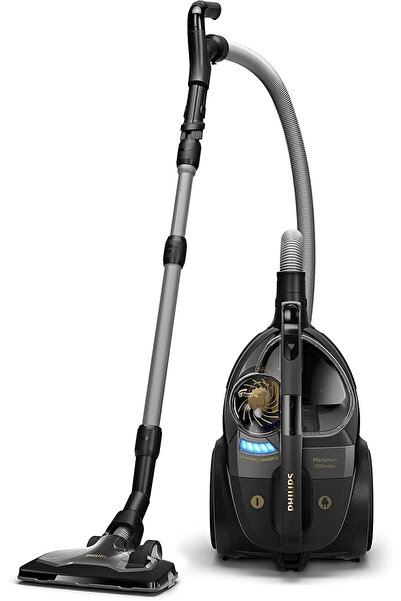 Philips Marathon Premium Metalik Gri TriActive Ultra Başlık Toz Torbasız Elek...