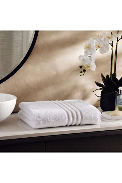 PAN HOME منشفة حمام جوفيا زيرو تويست 500 جرام/متر مربع، مقاس 90×150 سم - لون ...