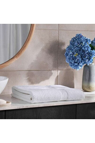 PAN HOME Nova Essense 580 GSM Bath Sheet 100x150 cm- White