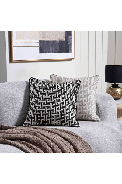 PAN HOME Vritra Cushion Cover 50x50cm - Black