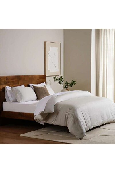 PAN HOME Elegance 3-Piece Duvet Cover Set 230x220cm - Pale Blue