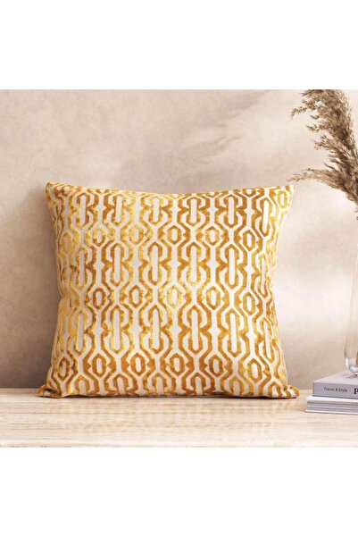 PAN HOME Monrovia Holland Velvet Down Alternative Filled Cushion 48x48cm - Ho...