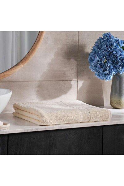 PAN HOME Nova Essense 580 GSM Bath Sheet 100x150 cm- Ivory