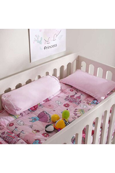 PAN HOME Cool Dream Tencel Junior Pillow 26x42cm + Junior Bolster16x50cm - Pink