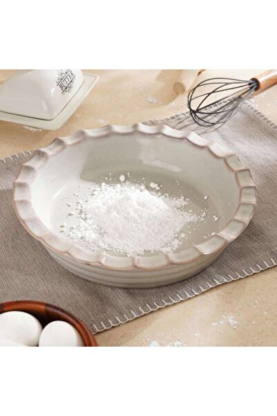 PAN HOME Aska Reactive Pie Dish Dia27x6cm - Grey