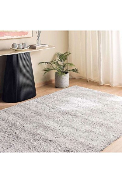 PAN HOME سجادة إيرين المخملية الوبرية 120×160 سم - بيج