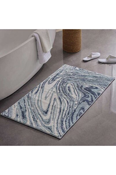 PAN HOME Cooper Ultraplush Anti-Slip Bathmat 70x120cm - Blue