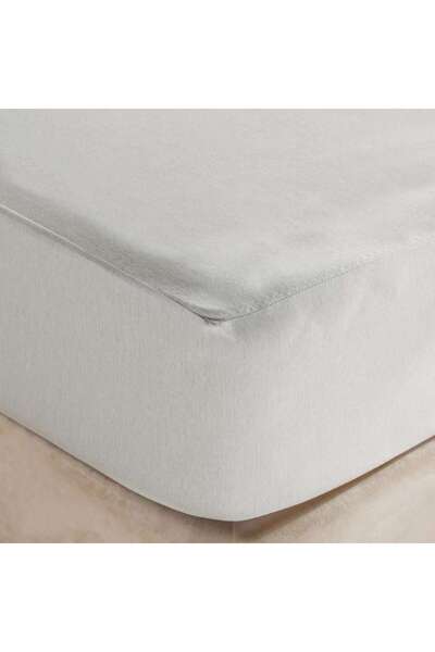 PAN HOME Room Essentials Urban King Fitted Sheet 180x200+33cm - Beige