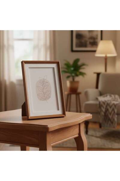 PAN HOME Claymore Photo Frame 13.3x18.3cm-brown