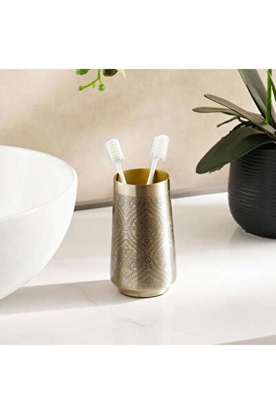 PAN HOME كوب هيريتيج 8×8×14 سم - ذهبي