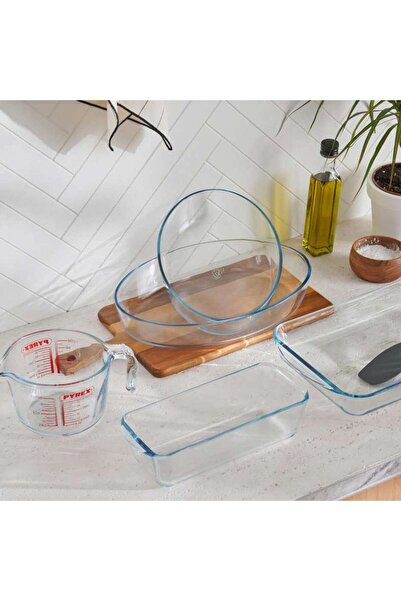 PAN HOME Pyrex Borosilicate Glass Measuring Jug 1l - Clear