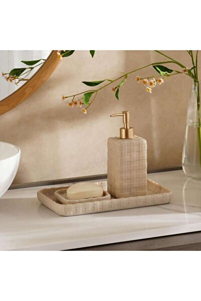 PAN HOME Casper Tray 18x2.5x30cm - Sand