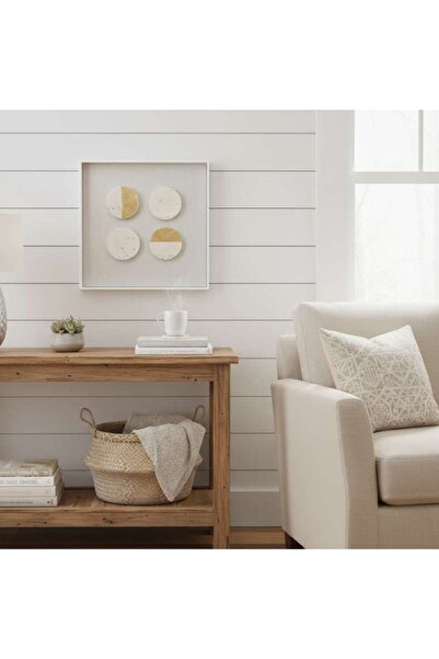 PAN HOME Stetson Shadow Box 40x40cm - White