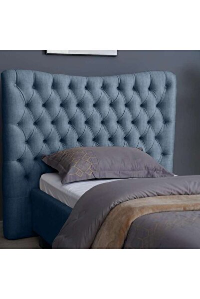 PAN HOME MARS HEADBOARD CHANEL TEAL L-120: ارتفاع 125 سم