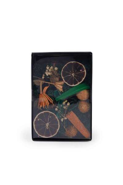 PAN HOME Orange Potpourri with Paper Box 12x6x18cm - Natural