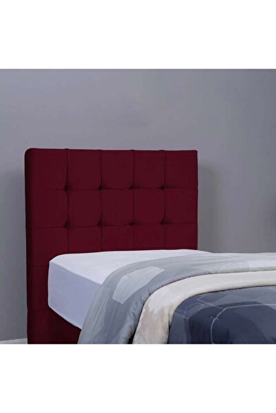 PAN HOME VISTA HEADBOARD VELVET MAROON L-100 : H-125 CM