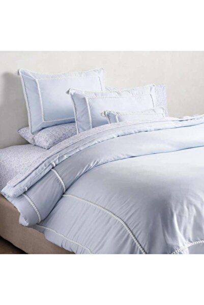 PAN HOME Ttc Madison Hotel 8-piece Bed In A Bag 240x260cm - Blue Sparkle