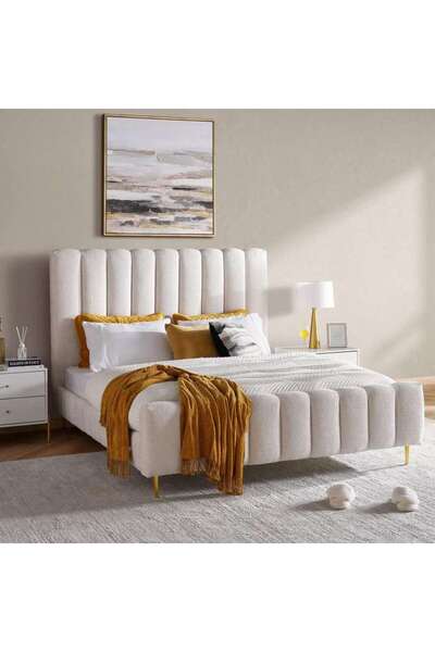 PAN HOME سرير كيربي كينج 180×200 سم - بيج