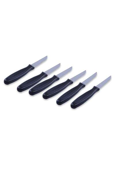 PAN HOME Fine 6-piece Knife Set -black