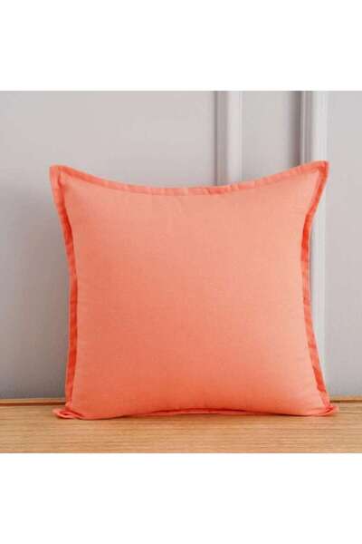 PAN HOME غطاء وسادة تامي سوليد كورال 45x45 سم