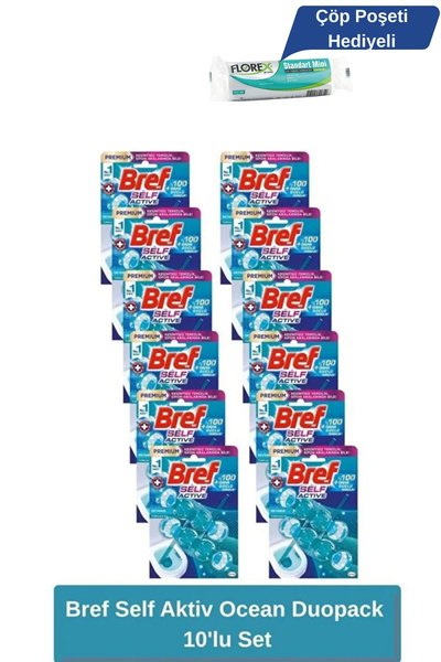 Bref Self Aktiv Ocean Duopack 10'lu Set