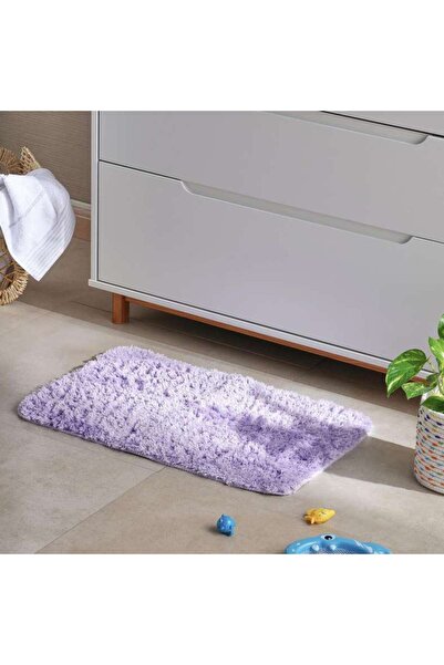 PAN HOME سجادة حمام من الألياف الدقيقة ليتل برنسيس 40×60 سم - بنفسجي
