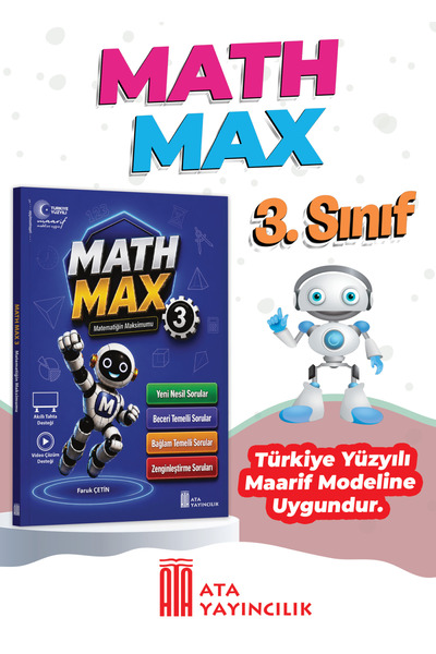 Ata Yayıncılık 3. Sınıf Math Max Soru Bankası