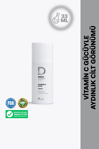 Dermoskin Be Bright Vitamin C Plus Krem | Leke Giderici | Nemlendirici Krem |...