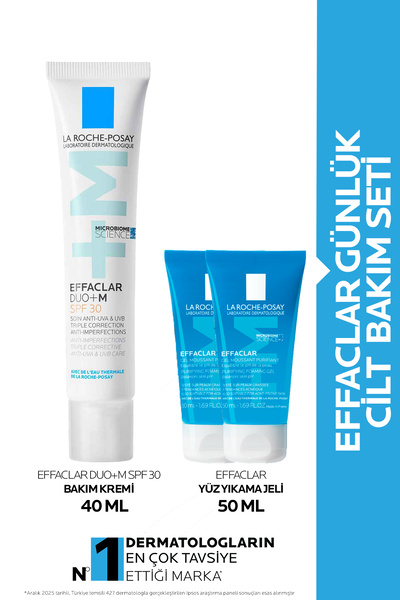 La Roche Posay Effaclar Günlük Cilt Bakım Seti