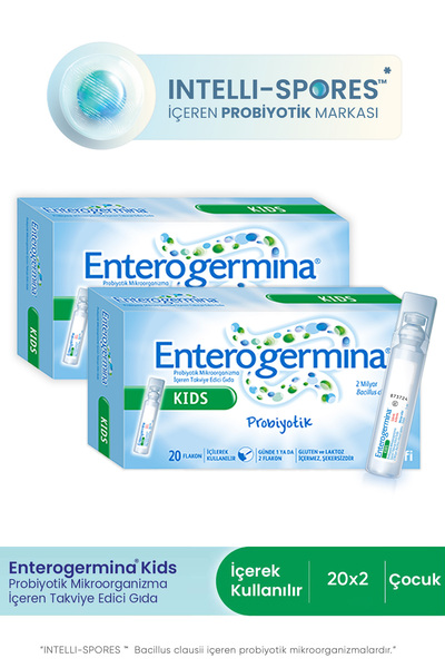 Enterogermina Kids 20 Flakon 2 Adet