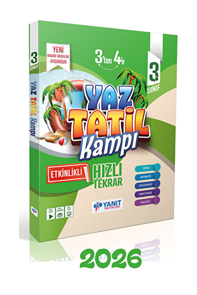 Yanıt Yayınları Yanıt 3'ten 4'e Yaz Tatil Kampı 2026
