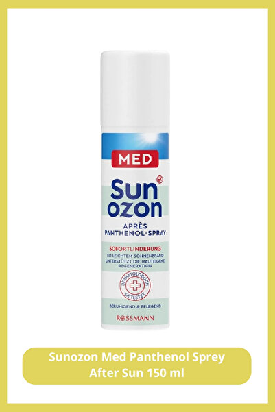 SunOzon Med Panthenol Sprey After Sun Güneş Sonrası Bakım Spreyi 150 ml