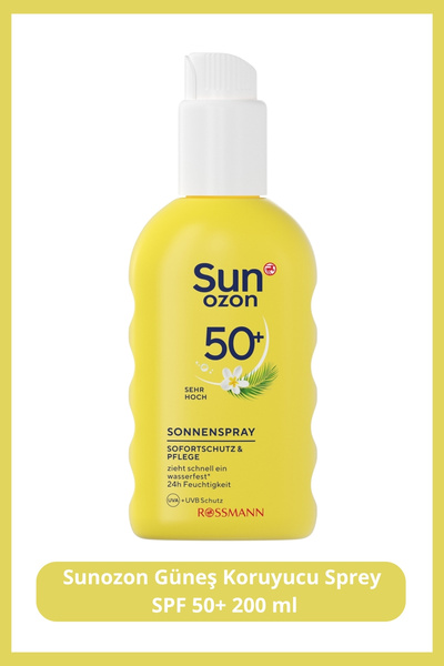 SunOzon Güneş Koruyucu Sprey 50+SPF 200 ml