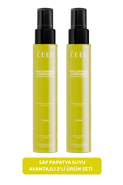 The Ceel 2'li Saf Papatya Suyu Saç Bakım Toniği 100 ml × 2