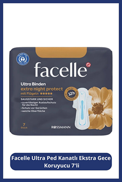 Facelle Ultra Ped Winged Extra Night Protector 7-Pack