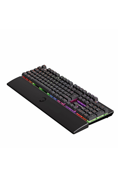 GamePower Ogre RGB 60M Blue Switch Türkçe Q USB Mekanik Oyun Klavyesi