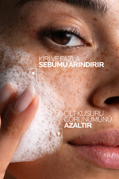 La Roche Posay Yağlı ve Akneye Eğilim Gösteren Cilt Tipleri İçin Effaclar Yüz Temizleyici ve Arındırıcı Jel 400 ml