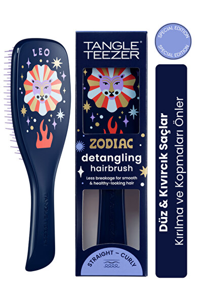 Tangle Teezer Zodiac The Ultimate Detangler Leo Saç Açıcı Tarak (Düz ve Kıvır...