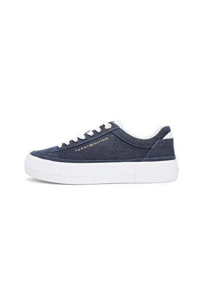 Tommy Hilfiger FW0FW09172 DW6 36 TH FOXING PLATFORM WASHED CANVAS