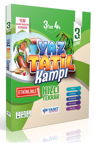 Yanıt Yayınları Yanıt Yayınları Yanıt 3.sınıf Yaz Tatil Kamp Kitabı