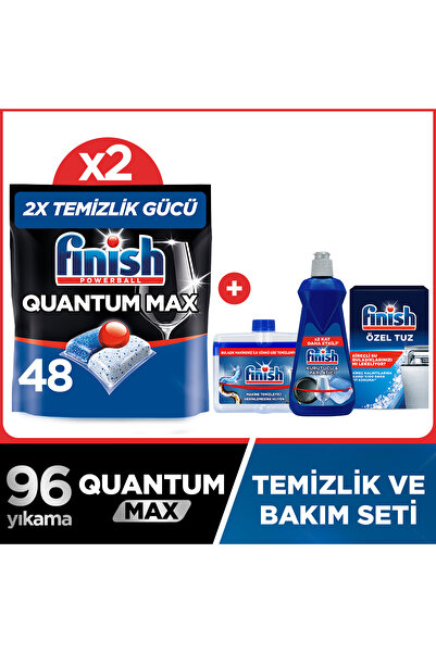 Finish Ultimate Bulaşık Makinesi Deterjanı Kapsül Tablet 96 Adet (2 x 48) + T...