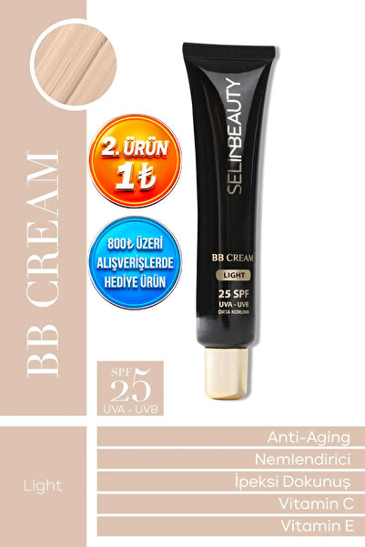 SELİNBEAUTY Bb Cream Light Spf25 40 ml