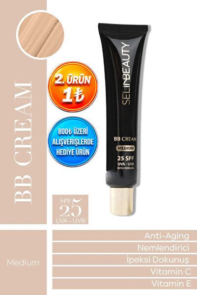 SELİNBEAUTY BB Cream Medium SPF25 40 ML
