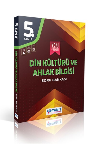 Yanıt Yayınları 5. SINIF DİN KÜLTÜRÜ ve AHLAK BİLGİSİ SORU BANKASI - GÜNCEL B...
