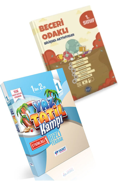 Yanıt Yayınları 1. Sınıf Yaz Tatil Kampı + PAT Beceri Odaklı Bilişsel Aktivit...