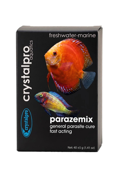 Crystalpro Parazemix 40g - Tatlısu ve Tuzlu Su Balıkları İçin Geniş Spektruml...