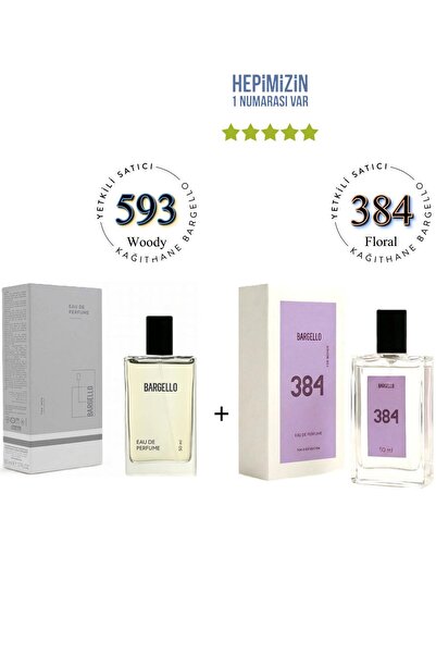 Bargello 593 + 384 Erkek / Kadın Parfüm Edp 50 ml Fresh / Floral - Mnms50593384