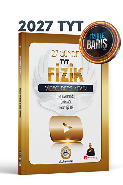 Bilgi Sarmal Yayınları Bilgi Sarmal TYT Fizik 27 Günde Video Ders Kitabı Fizi...